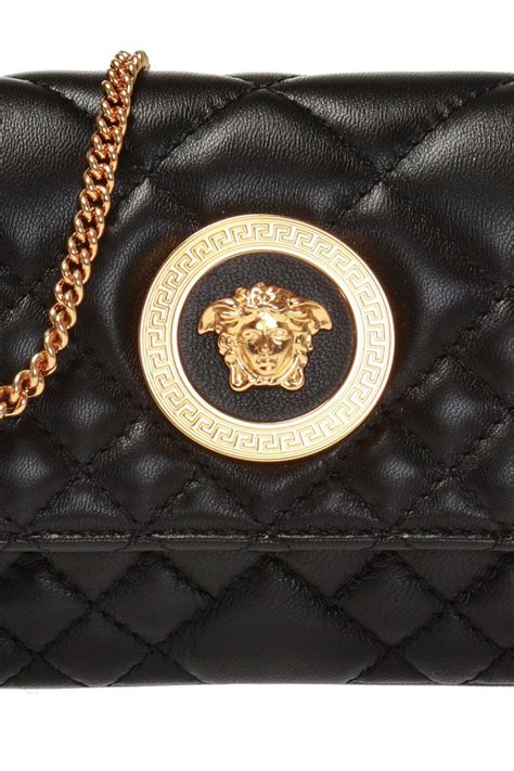 versace lion head bag|versace medusa handbags.